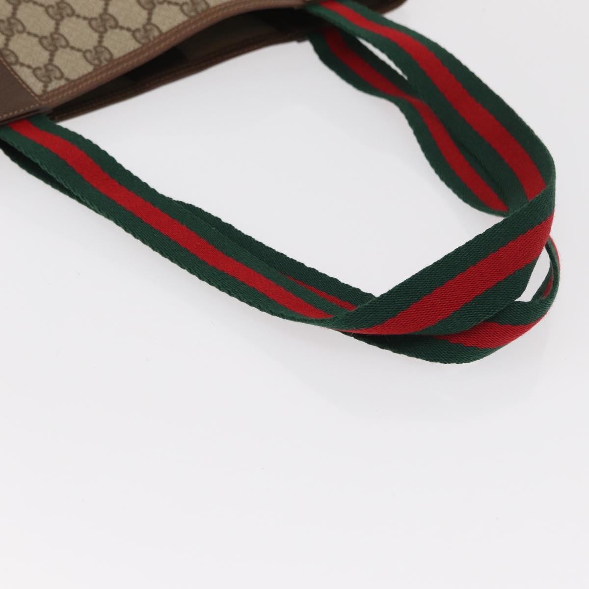 Gucci Sherry Line Tote Canvas, BEIGE, PVC, Tote bag