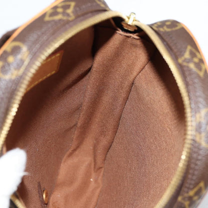 Louis Vuitton Pochette Gange Monogram Canvas, BROWN, CANVAS, Clutche & pouche