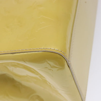 Louis Vuitton Catalina Handbag Monogram Vernis, YELLOW, PATENT_LEATHER, Tote bag