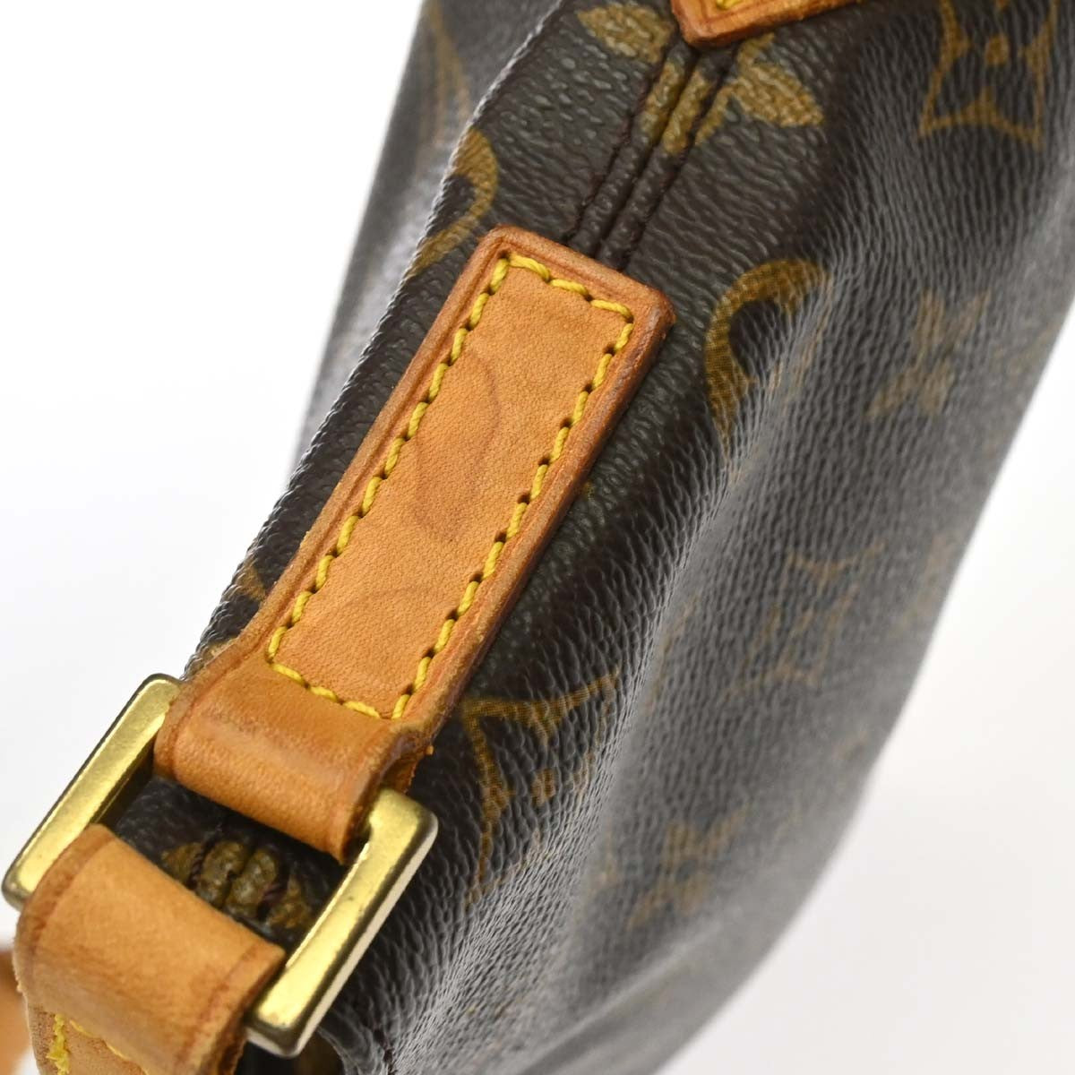 Louis Vuitton Trotteur Handbag Monogram Canvas, Brown, Canvas, Clutch