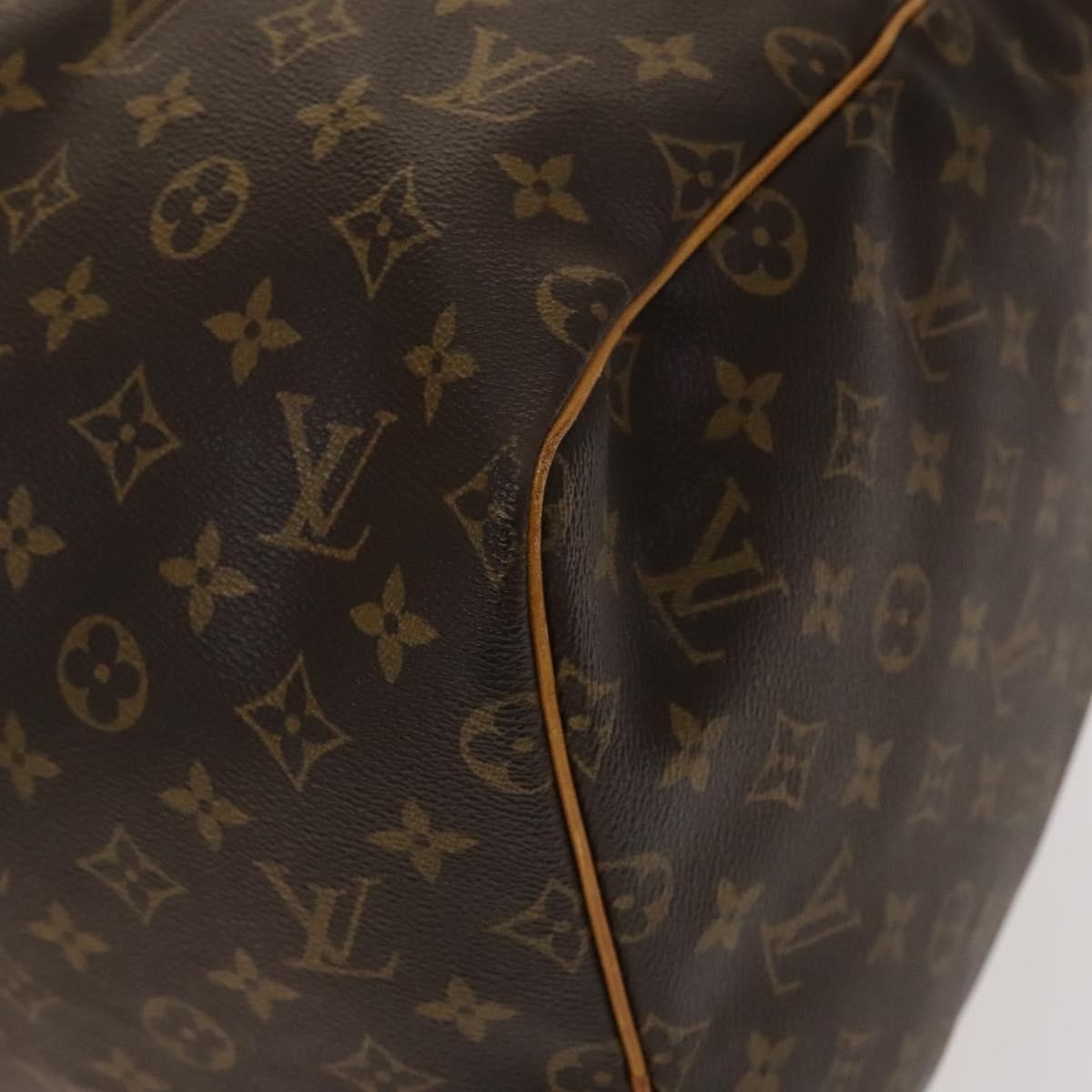 Louis Vuitton Keepall Bag Monogram Canvas, BROWN, CANVAS, Travel bag