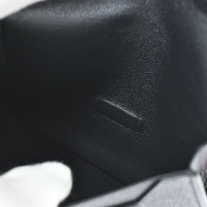 Hermes Bearn Wallet Epsom, Black, Leather, Wallet