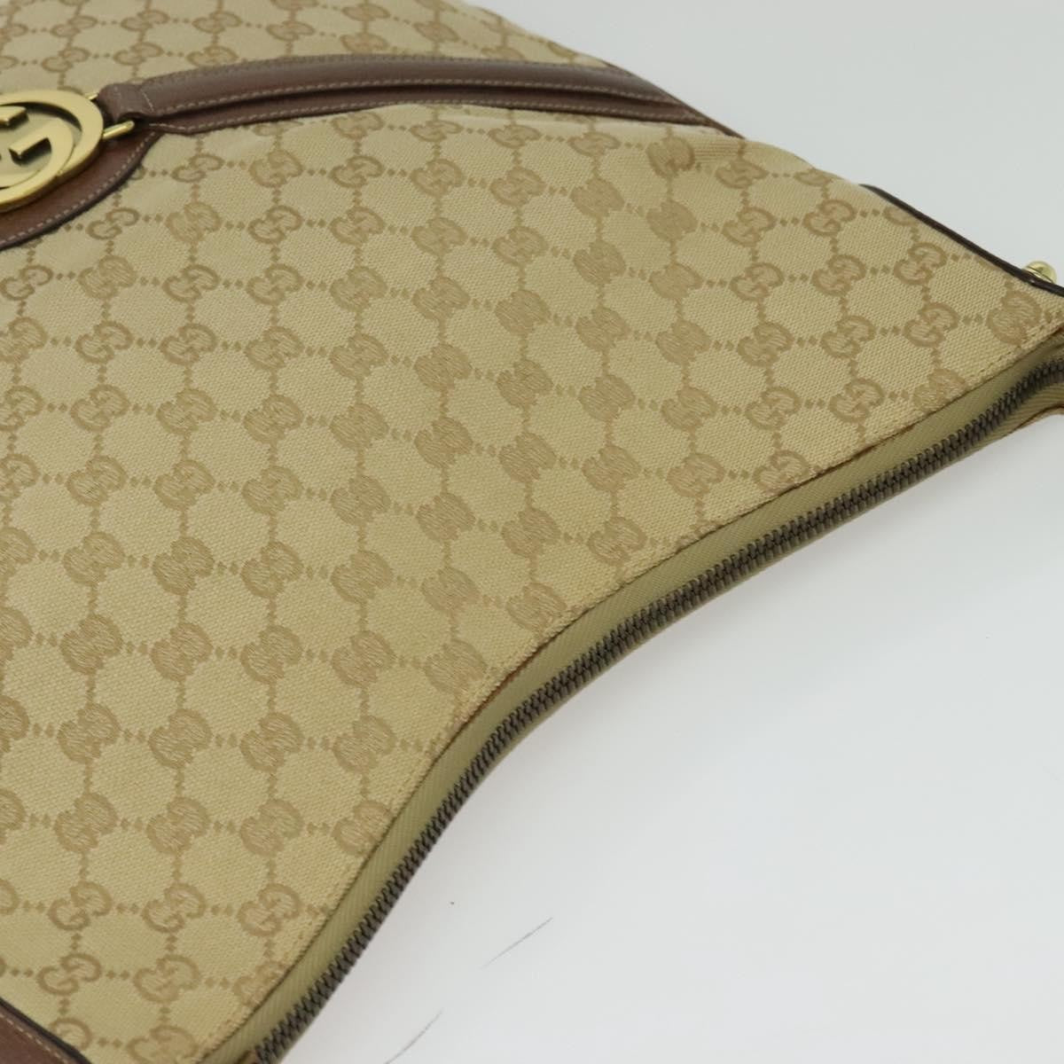 Gucci GG Canvas Bag Canvas, BEIGE, CANVAS, Shoulder bag