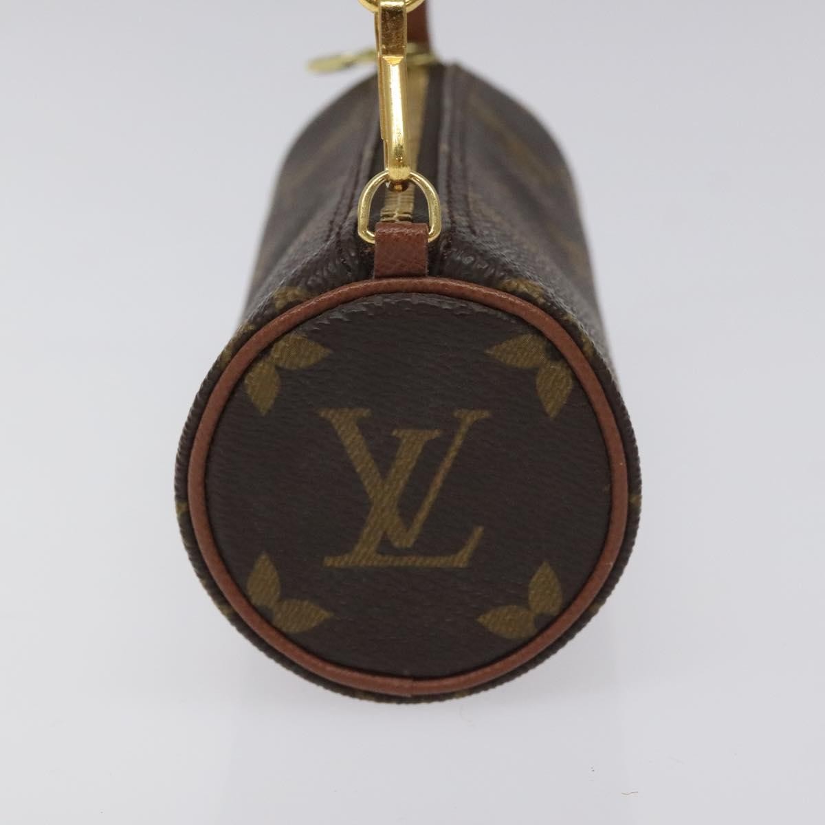 Louis Vuitton Papillon Pochette Monogram Canvas, BROWN, CANVAS, Handbag