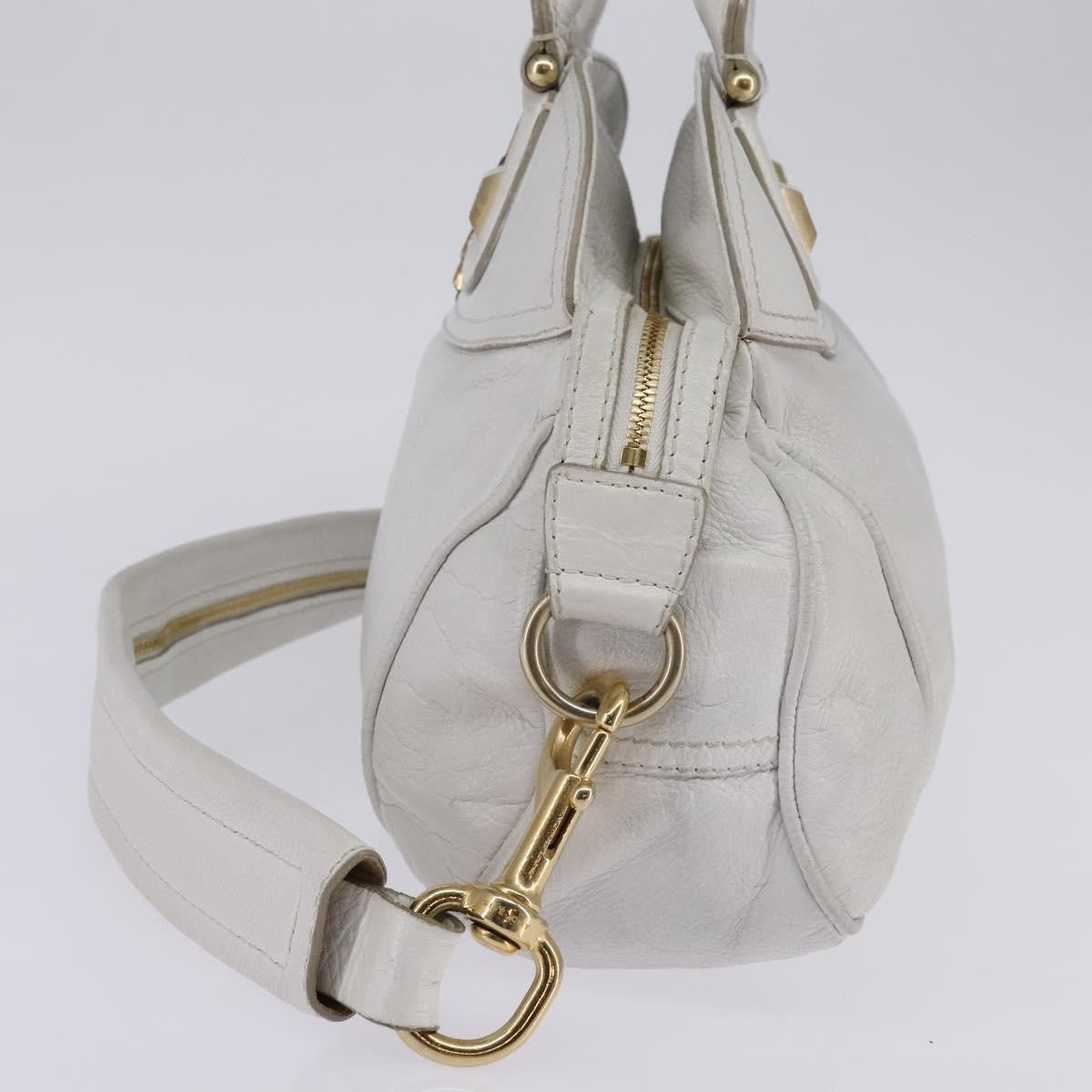Givenchy Vintage Handbag Leather, GOLD, LEATHER, Handbag