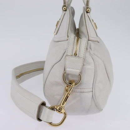 Givenchy Vintage Handbag Leather, GOLD, LEATHER, Handbag