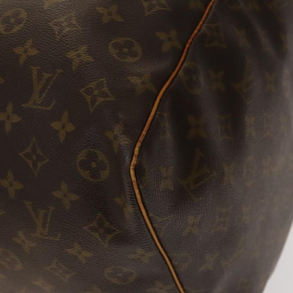 Louis Vuitton Keepall Bag Monogram Canvas, BROWN, CANVAS, Travel bag