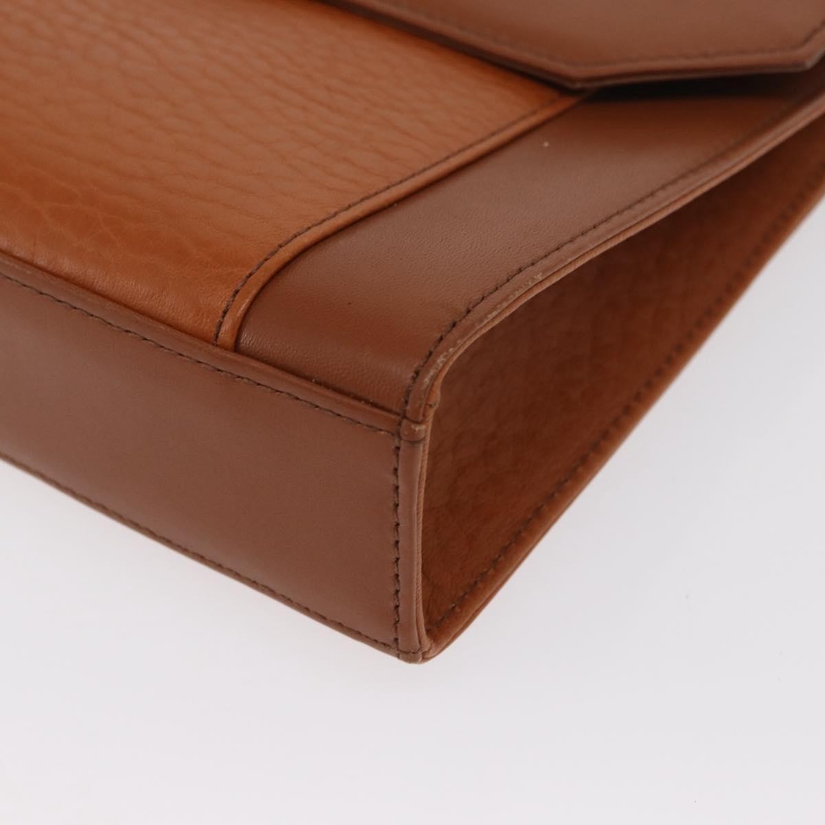 Burberry Vintage Shoulder Bag Leather, BROWN, LEATHER, Shoulder bag