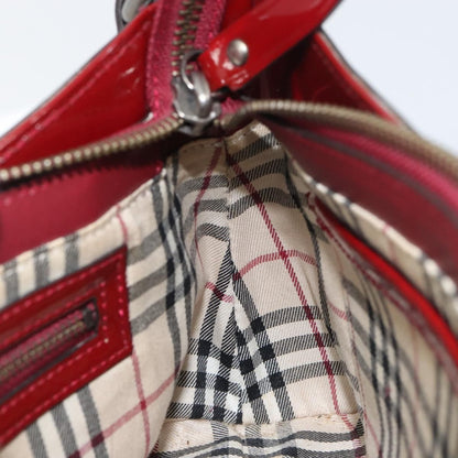 Burberry Vintage Shoulder Bag Patent leather, RED, PATENT_LEATHER, Shoulder bag