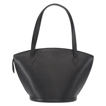 Louis Vuitton Saint Jacques Handbag Epi Leather, BLACK, LEATHER, Shoulder bag