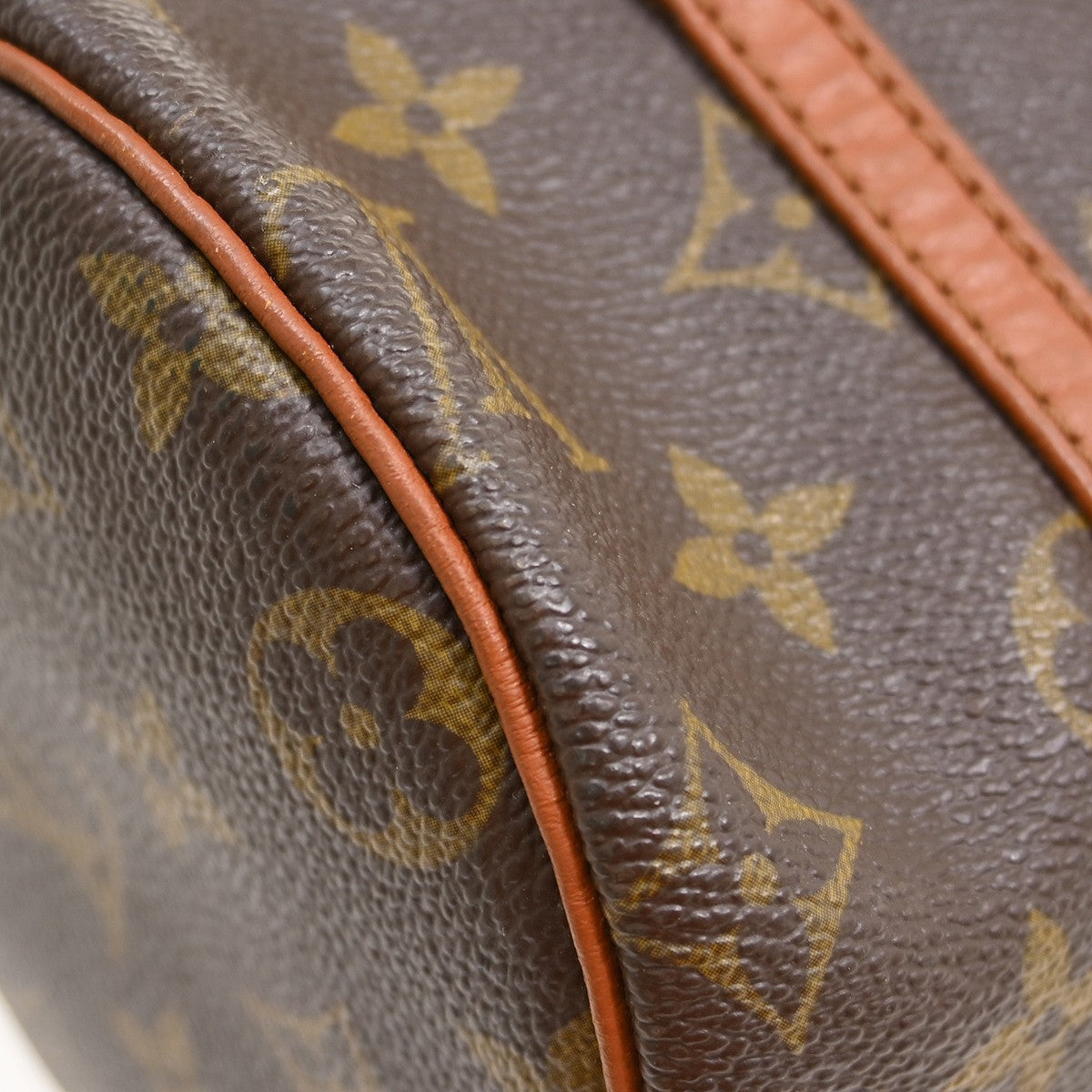 Louis Vuitton Papillon Handbag Monogram Canvas, Brown, Canvas, Handbag