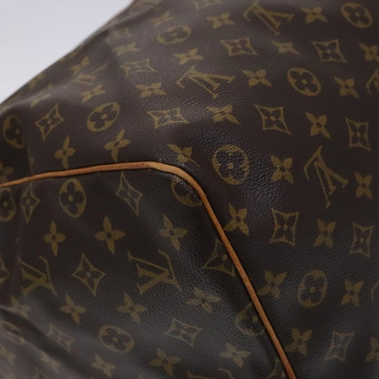 Louis Vuitton Keepall Bag Monogram Canvas, BROWN, CANVAS, Travel bag