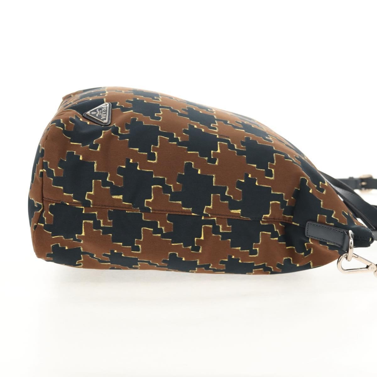 Prada Vintage Handbag Tessuto, BROWN, NYLON, Handbag