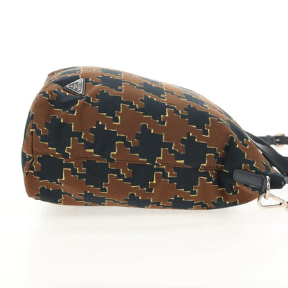 Prada Vintage Handbag Tessuto, BROWN, NYLON, Handbag