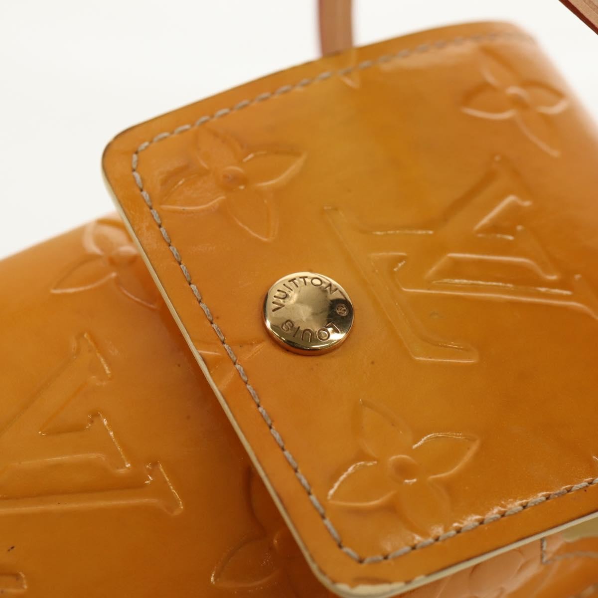 Louis Vuitton Walker Cigarette Case Holder Monogram Vernis, YELLOW, PATENT_LEATHER, Clutche & pouche
