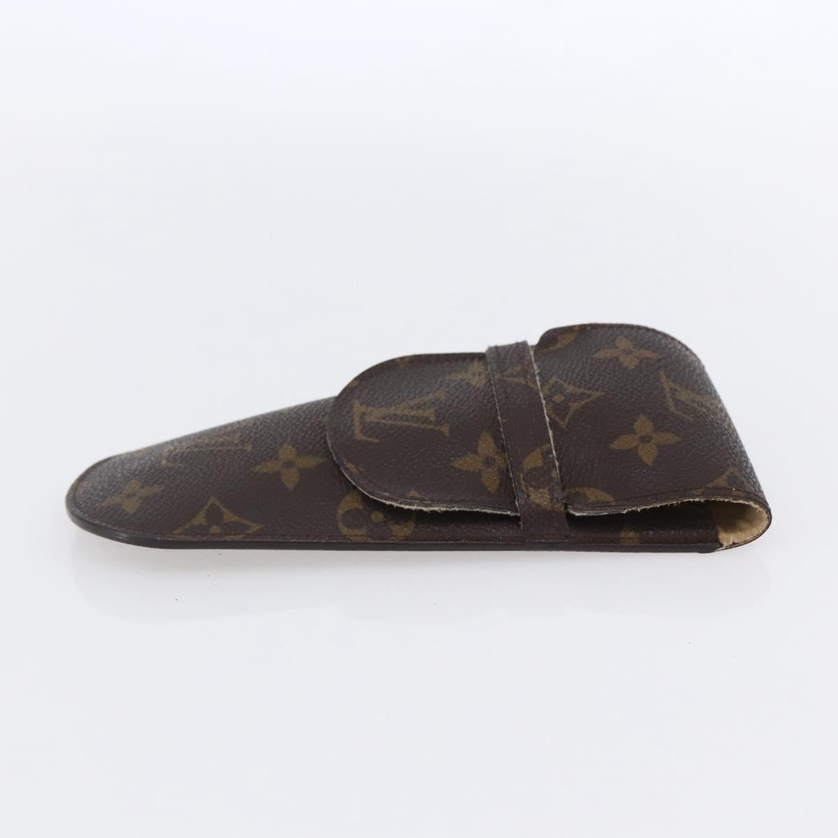 Louis Vuitton Etui à lunette Canvas, BROWN, CANVAS, Toiletry Case