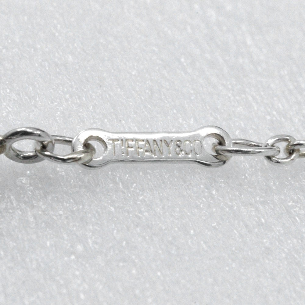 Tiffany & Co. Elsa Peretti Open Heart Pendant Necklace Sterling Silver, SILVER, SILVER, Necklace