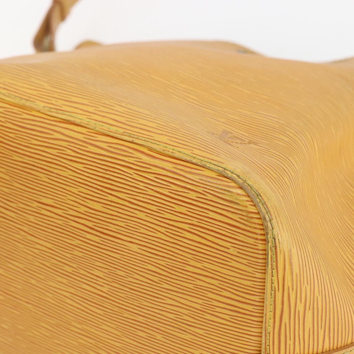 Louis Vuitton Petit Noe Handbag Epi Leather, YELLOW, LEATHER, Shoulder bag