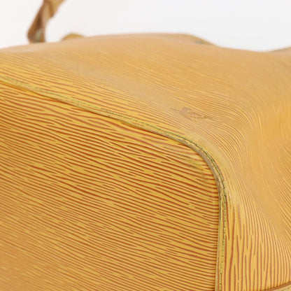 Louis Vuitton Petit Noe Handbag Epi Leather, YELLOW, LEATHER, Shoulder bag