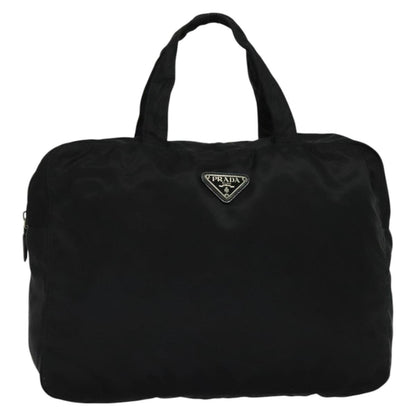 Prada Vintage Handbag Tessuto, Black, Nylon, Handbag