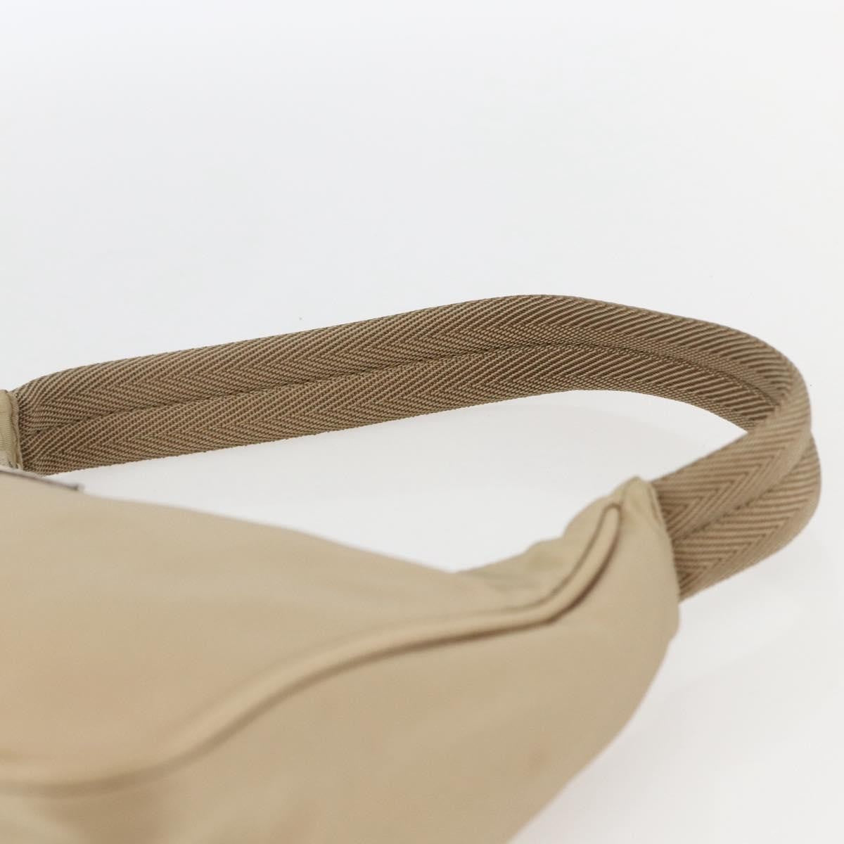 Prada Hobo Tessuto, BEIGE, NYLON, Handbag