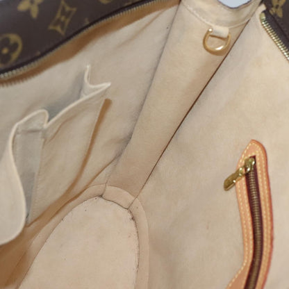 Louis Vuitton Babylone Handbag Monogram Canvas, BROWN, CANVAS, Tote bag