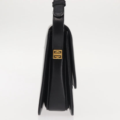 Givenchy Vintage 4G shoulder bag Leather, BLACK, LEATHER, Shoulder bag