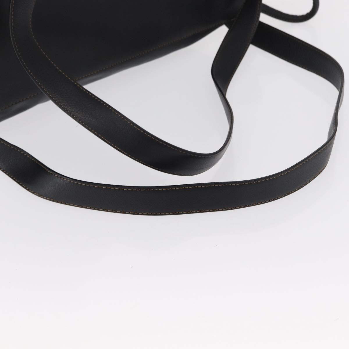 Loewe Anton Backpack Leather, Black, Leather, Backpack