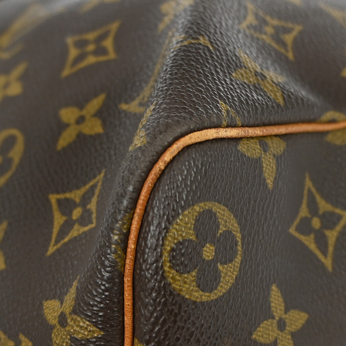 Louis Vuitton Keepall Bag Monogram Canvas, BROWN, CANVAS, Travel bag