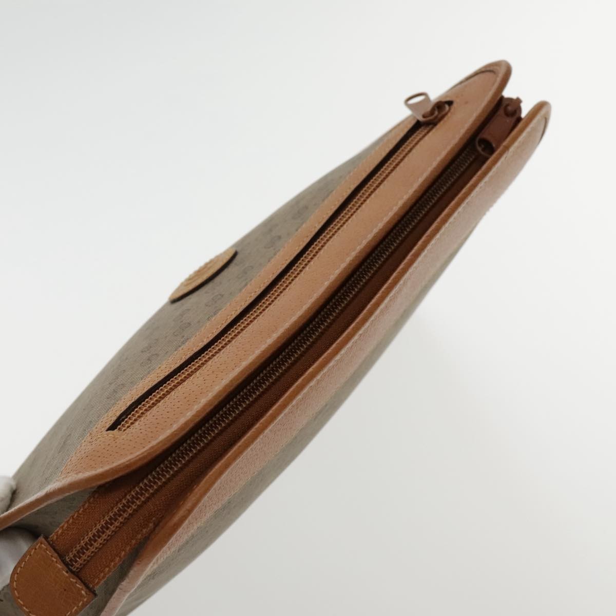 Gucci Micro GG canvas clutch bag Canvas, BEIGE, CANVAS, Clutche & pouche