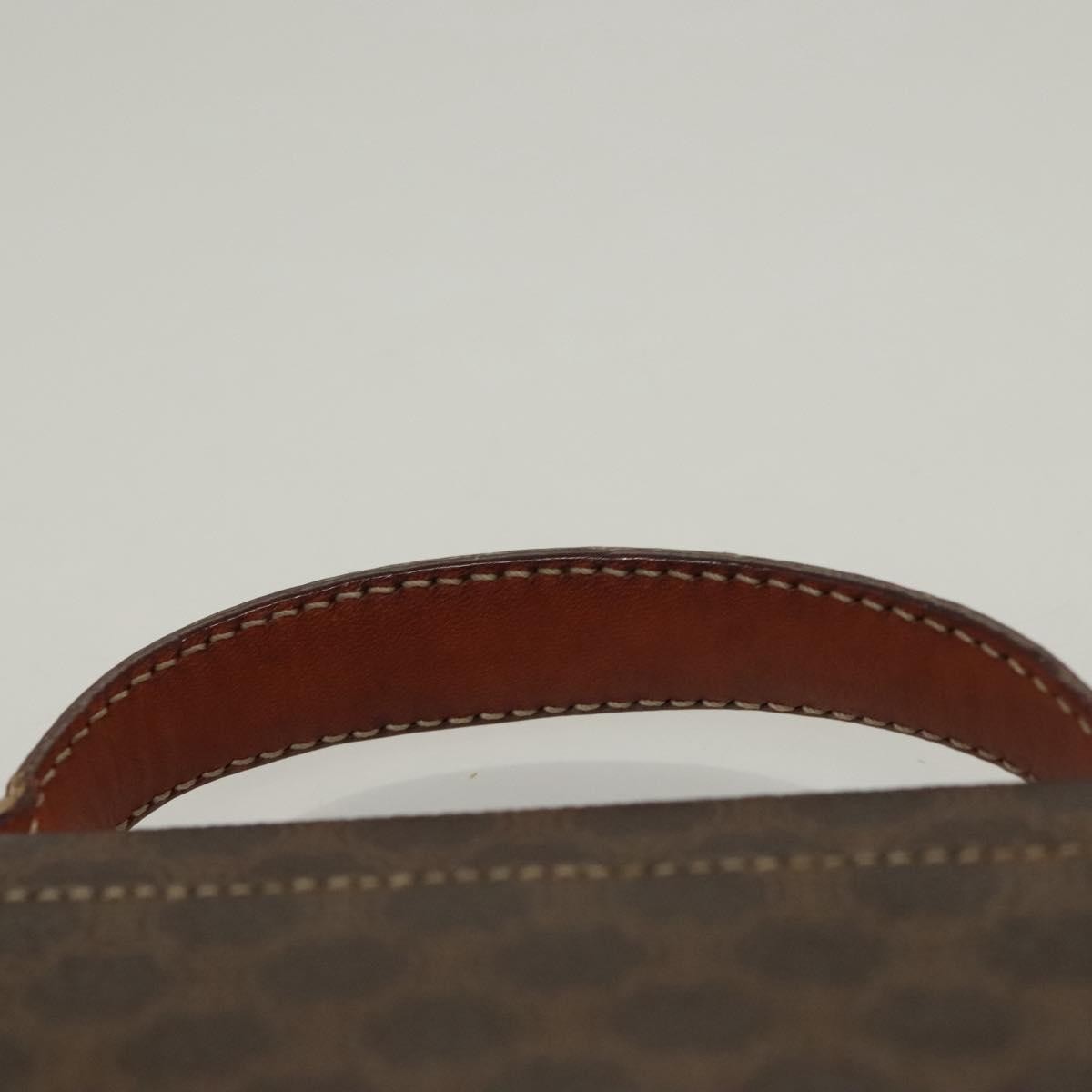 Celine Triomphe vintage handbag Macadam canvas, BROWN, CANVAS, Handbag