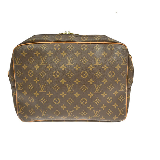 Louis Vuitton Reporter Bag Monogram Canvas, BROWN, CANVAS, Shoulder bag
