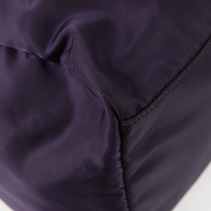 Prada Vintage Boston Bag Nylon, PURPLE, NYLON, Bag