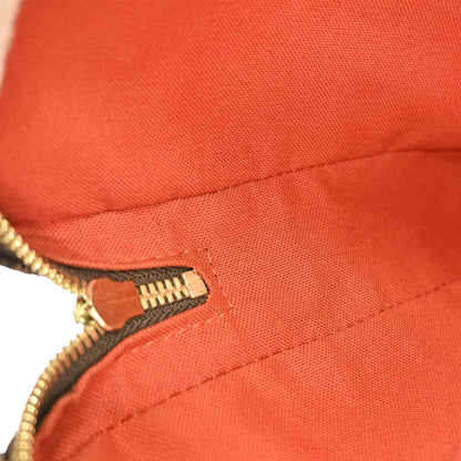Louis Vuitton Geronimos Waist Bag Damier, BROWN, CANVAS, Clutche & pouche