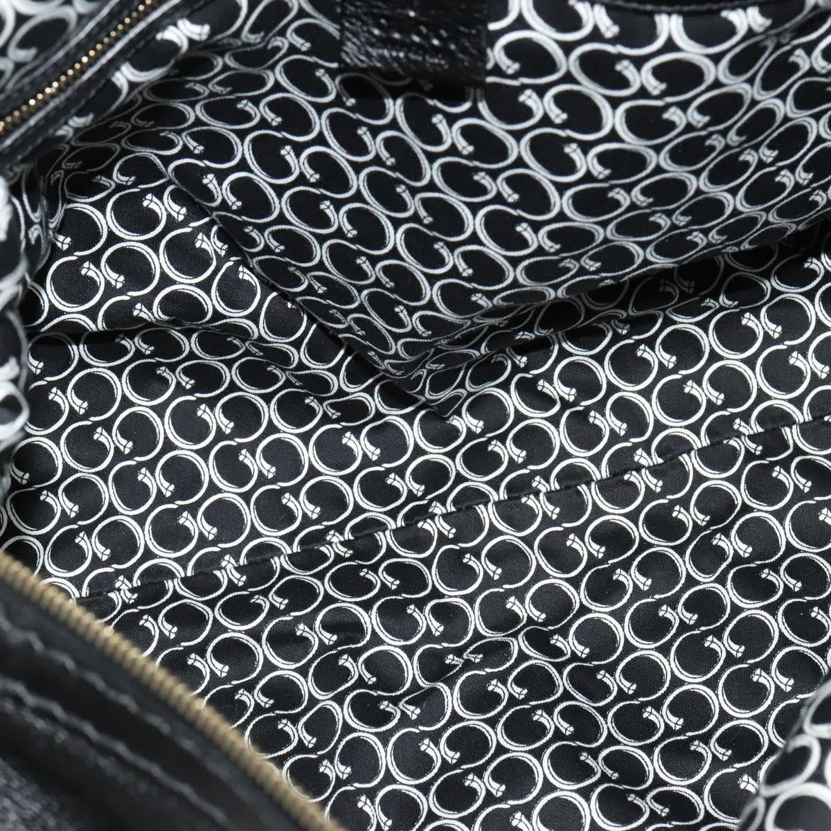 Gucci Nail Boston Bag Leather, BLACK, LEATHER, Travel bag