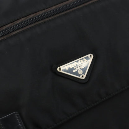 Prada SHOULDER BAG NYLON Black, BLACK, NYLON, Shoulder bag