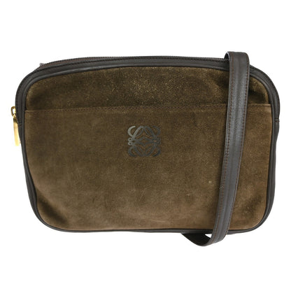 Loewe Vintage Shoulder Bag Leather, BROWN, LEATHER, Shoulder bag