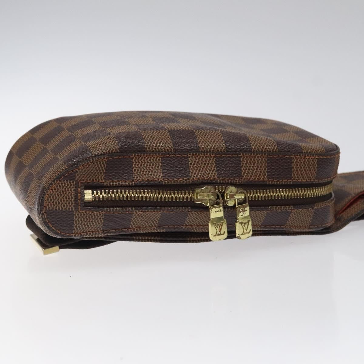 Louis Vuitton Geronimos Waist Bag Damier, BROWN, CANVAS, Shoulder bag