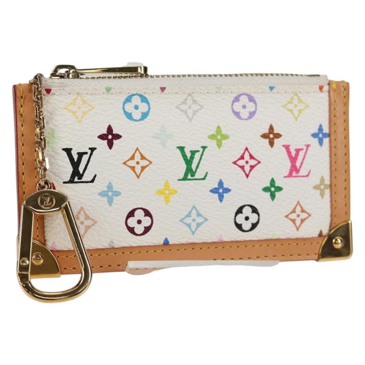Louis Vuitton Pochette clés NM Canvas, MULTICOLOUR, CANVAS, Wallets