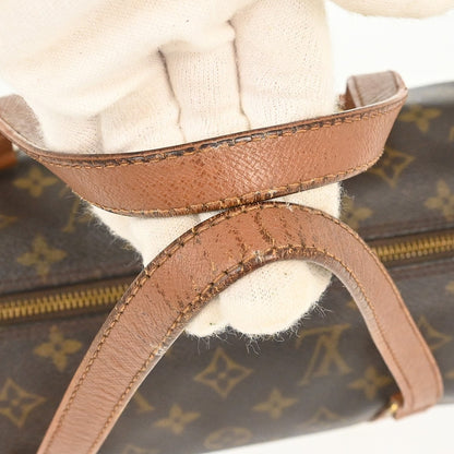 Louis Vuitton Papillon Handbag Monogram Canvas, Brown, Canvas, Handbag