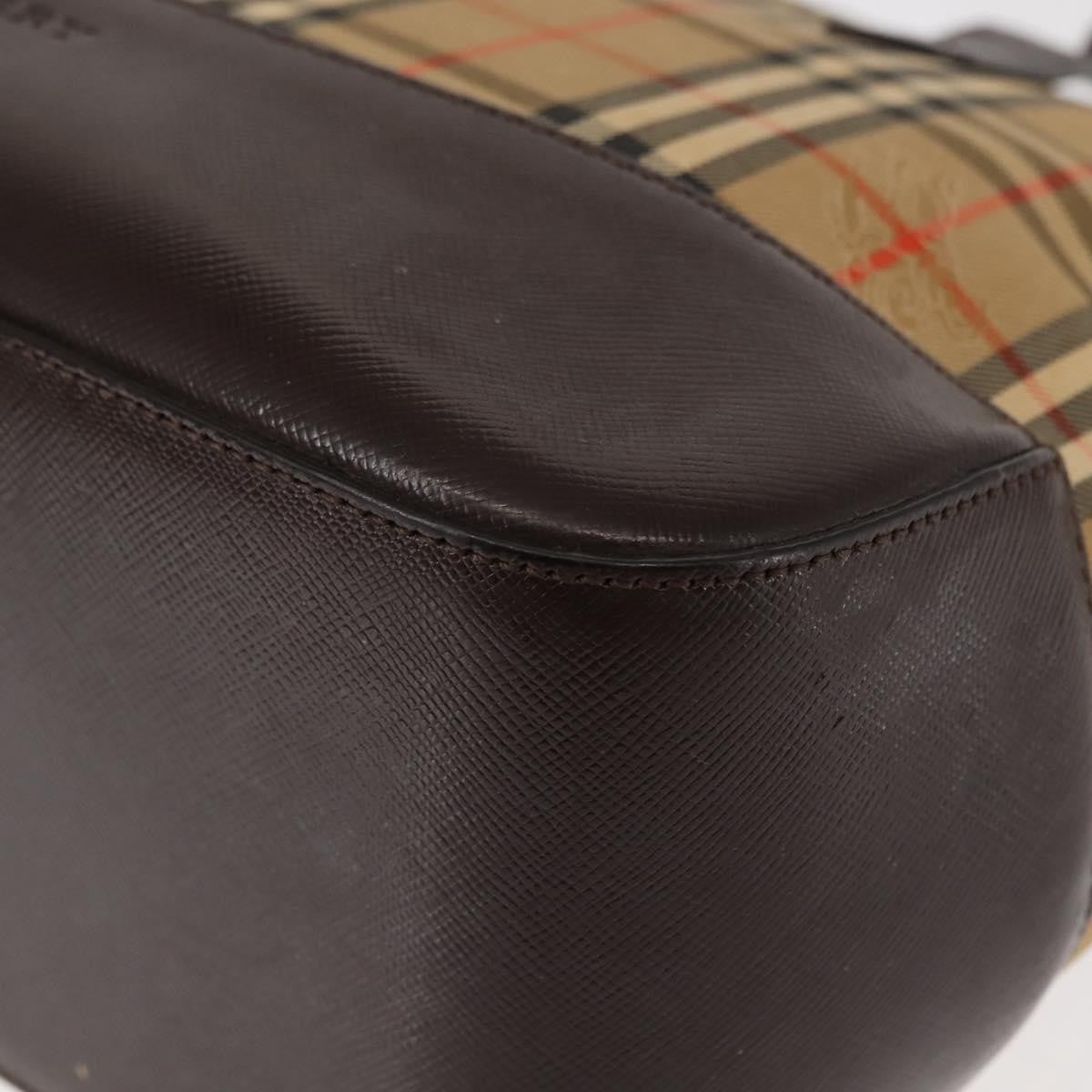 Burberry Nova Check Tote Canvas and Leather, BEIGE, CANVAS, Tote bag