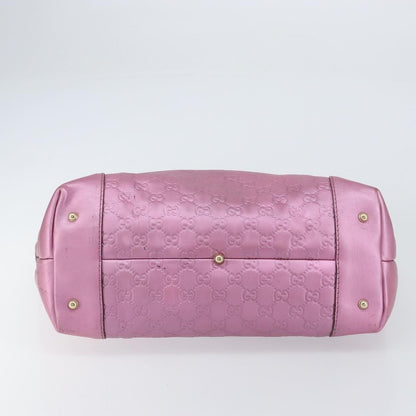 Gucci Heart Bit Open Tote Guccissima Leather, PINK, LEATHER, Tote bag