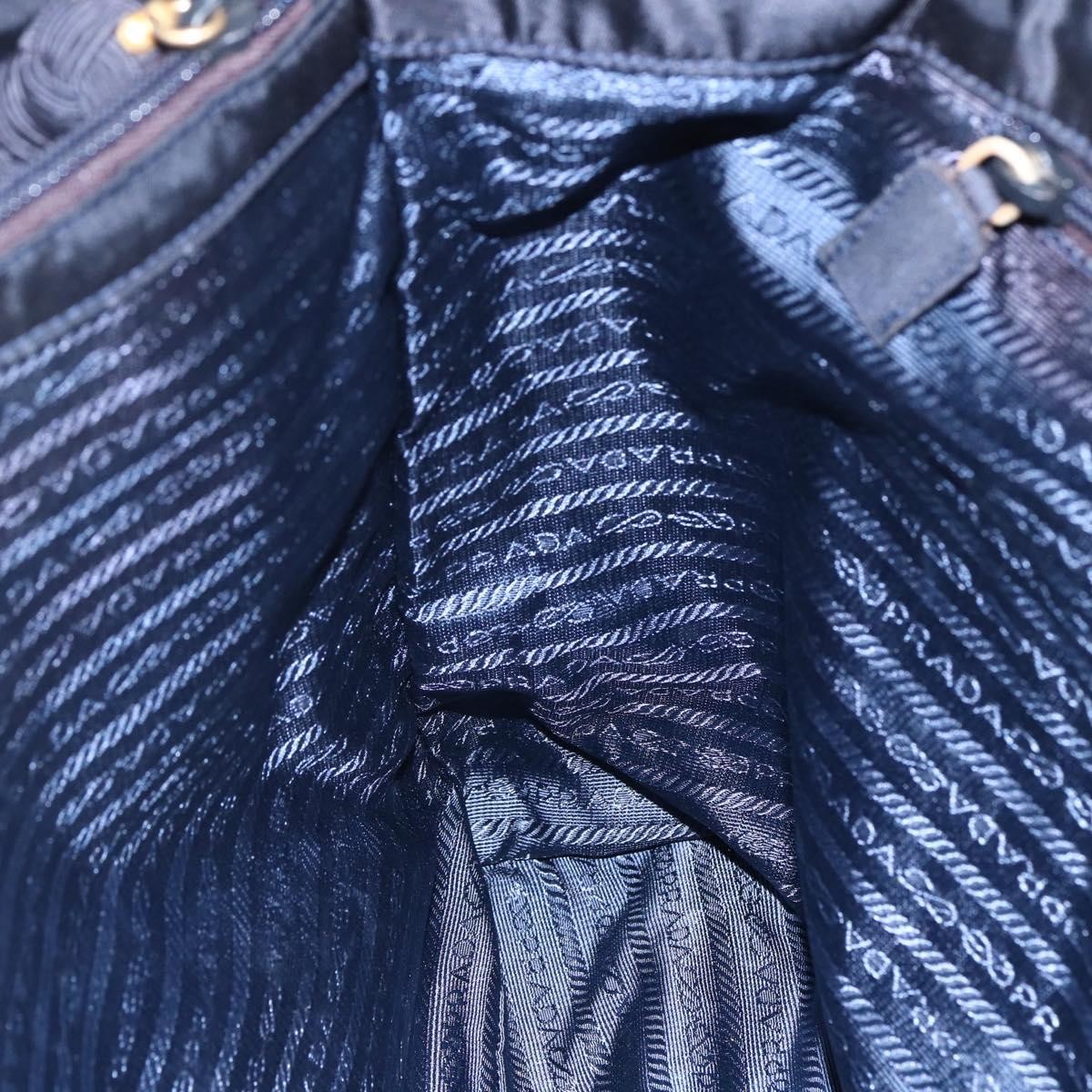 Prada Front Pocket Zip Tote Tessuto, Black, Nylon, Tote Bag