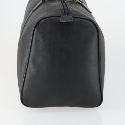 Christian Dior Vintage Trotter Boston Bag PVC, BLACK, PVC, Travel bag