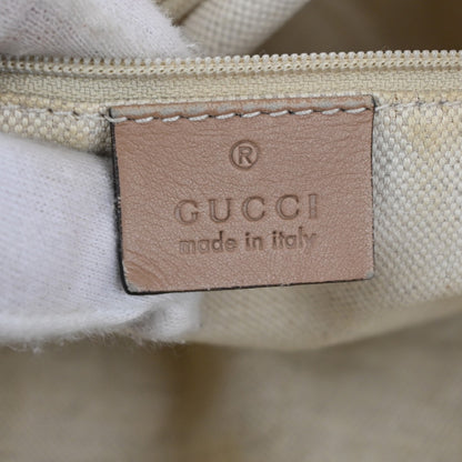 Gucci Sukey Convertible Boston Bag Diamante Canvas, BROWN, CANVAS, Tote bag