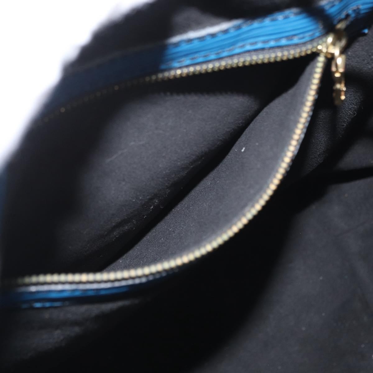 Louis Vuitton Petit Noe NM Handbag Epi Leather, BLUE, LEATHER, Shoulder bag