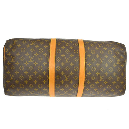 Louis Vuitton Keepall Bag Monogram Canvas, Brown, Canvas, Travel Bag