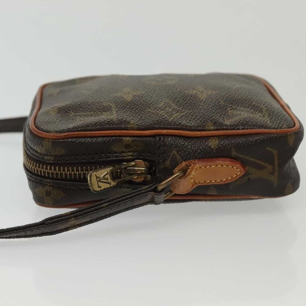 Louis Vuitton Danube Handbag Monogram Canvas, BROWN, CANVAS, Handbag