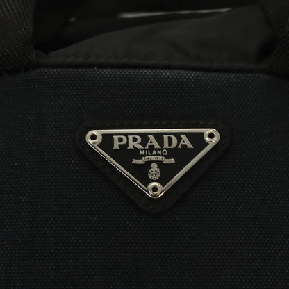Prada Logo Backpack Tessuto, BLACK, NYLON, Backpack