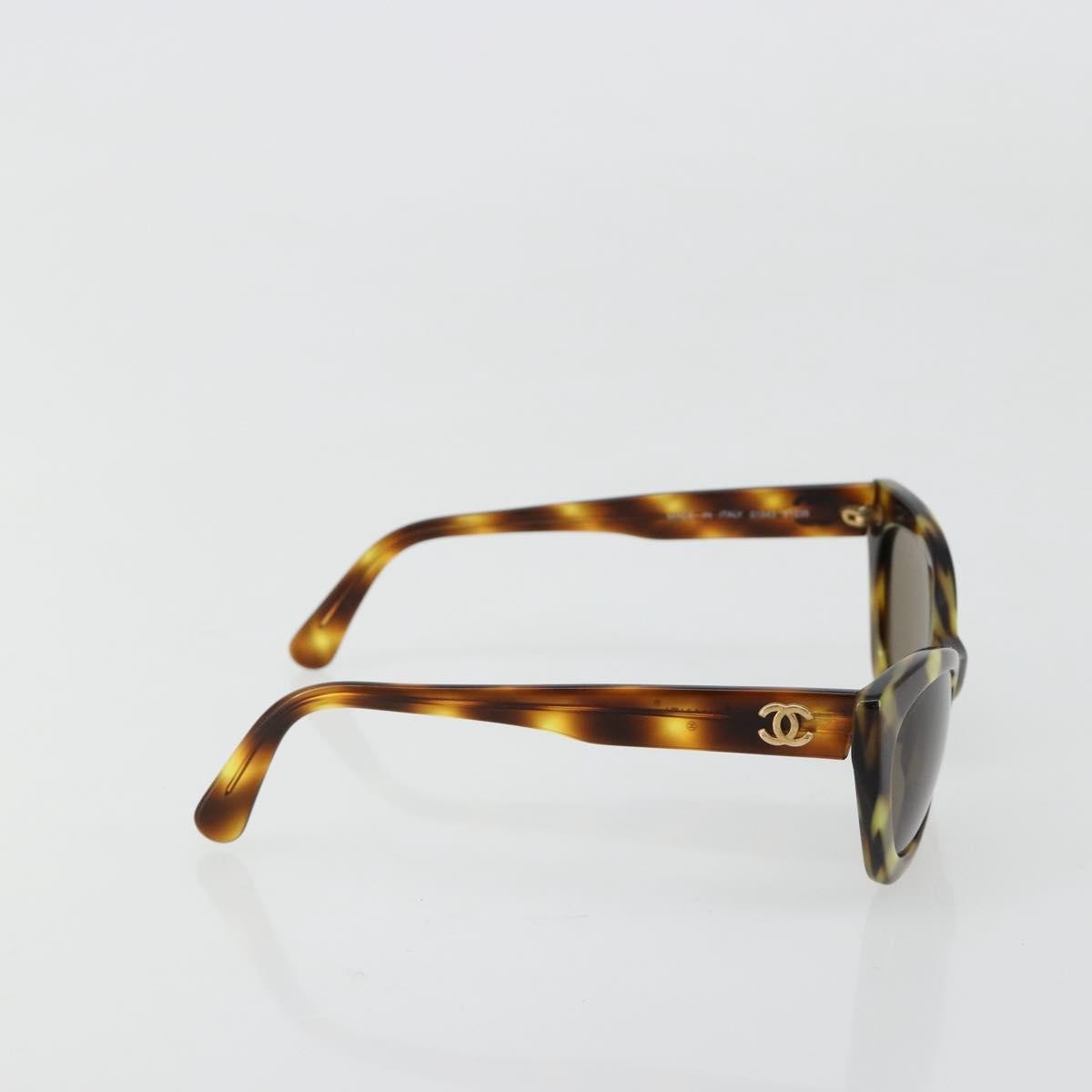 Chanel Logo CC Sunglasses Plastic, Brown, Plastic, Sunglasses